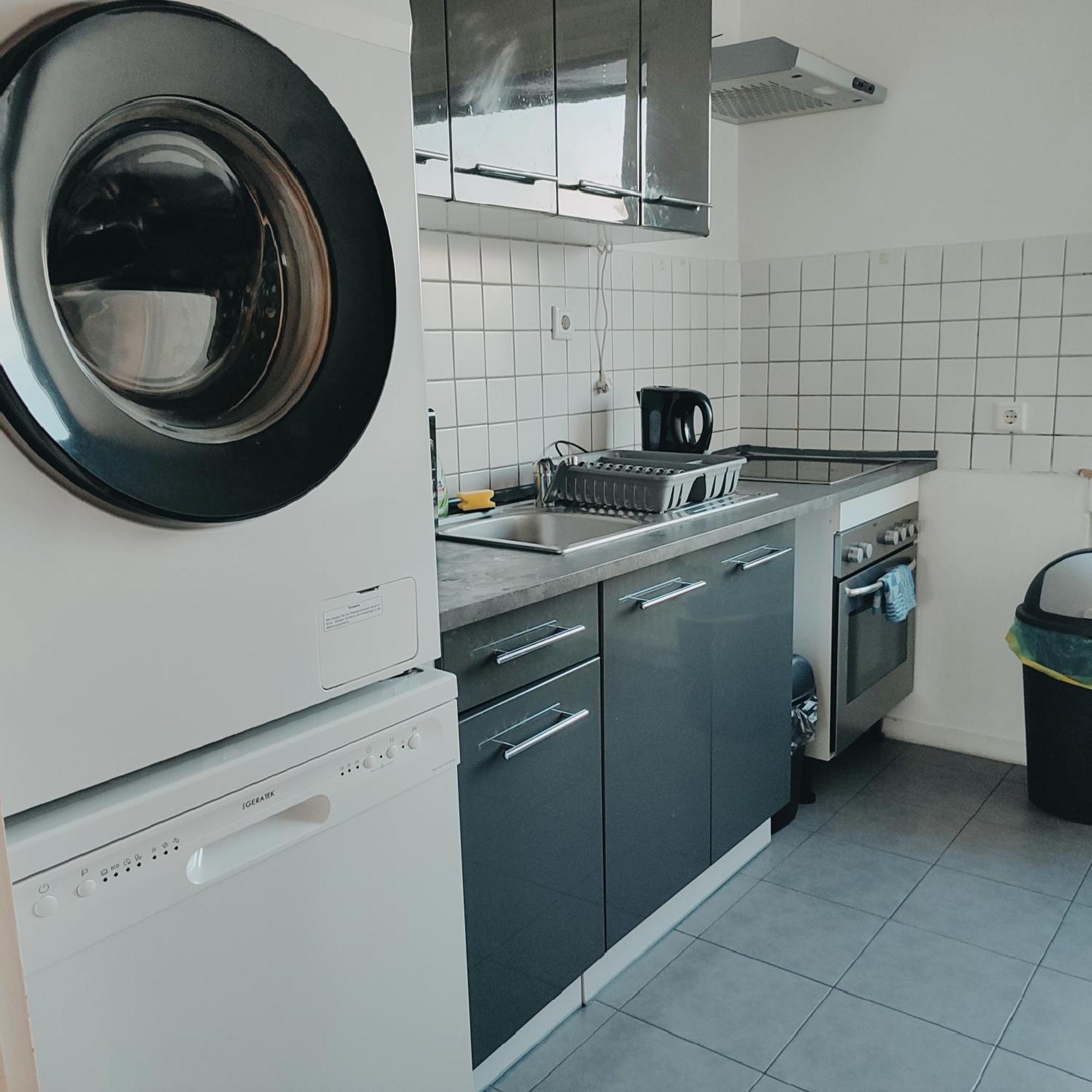 Monteur-Ferien-Messewohnung Mettmann 6 Personen 2 Og Exteriér fotografie